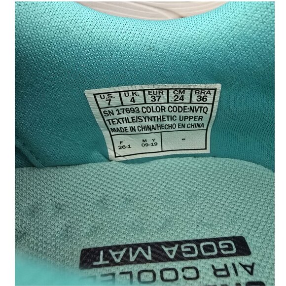 NEW Skechers Ultra Go Run Max Cushion Elite Blue Turquoise Sneakers Women's 7 - Picture 12 of 15